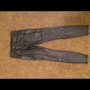 Lululemon Metallic Leggings